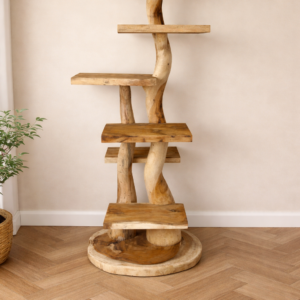 Suar houten krabpaal twin 180cm