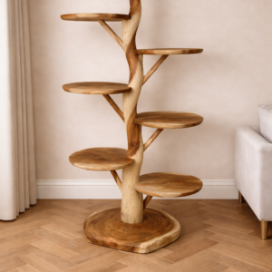 Suar houten krabpaal XXL 200cm