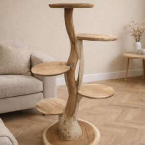 Suar houten krabpaal enkele stam 150cm